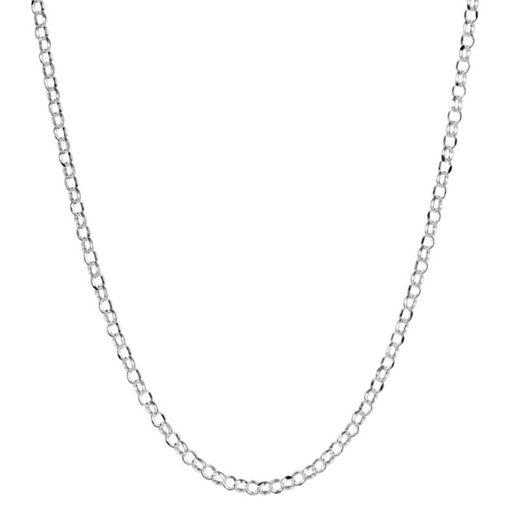 HATTON LABS
Sterling Silver Diamond Cut Belcher Necklace - Picture 4 of 5